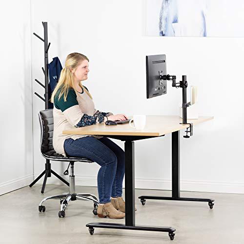 Full Motion Aluminum 17 to 32 inch Single Monitor Desk Mount Stand. Picture 9