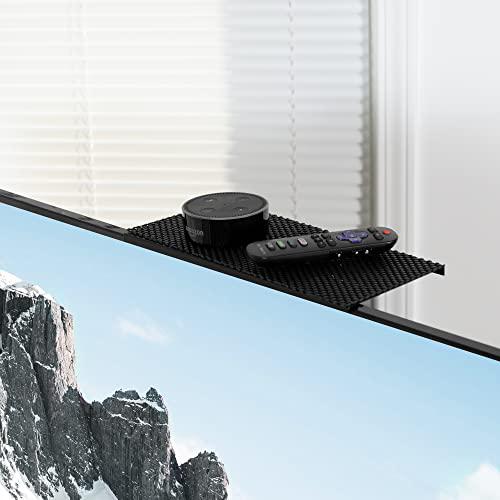 TV and Monitor Top Shelf Mounting Bracket with 12 inch Wide Padded Platform. Picture 9