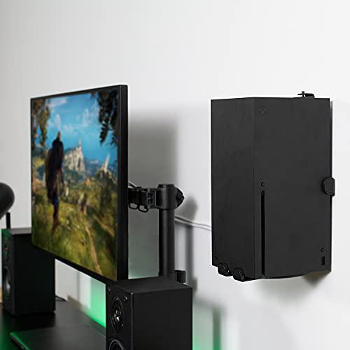 Steel Wall Mount Bracket Designed for Xbox Series X Gaming Console, Horizontal. Picture 2