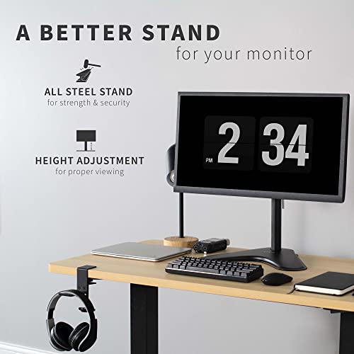 Single Monitor Desk Stand, Holds Screens up to 32 inch Regular and 38 inch. Picture 2