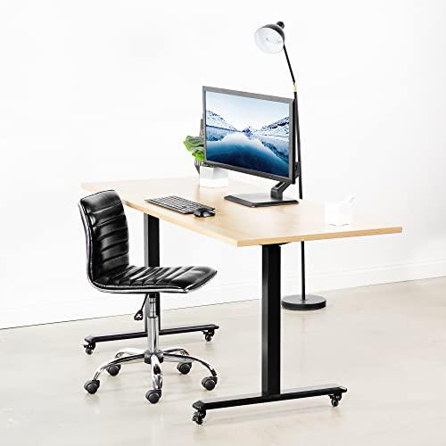 Premium VESA Single 17 to 32 inch Computer Monitor & Touch Screen Desk Stand. Picture 3