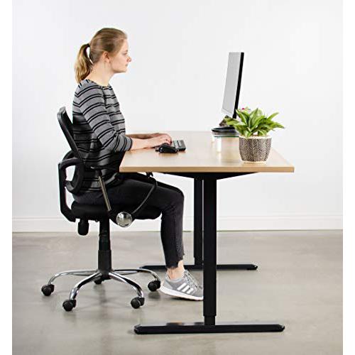 Electric Stand Up Desk Frame Workstation with Memory Touch Pad. Picture 7