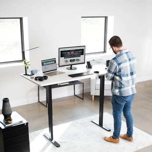 Electric Height Adjustable 71 x 30 inch Stand Up Desk, Active Workstation. Picture 2