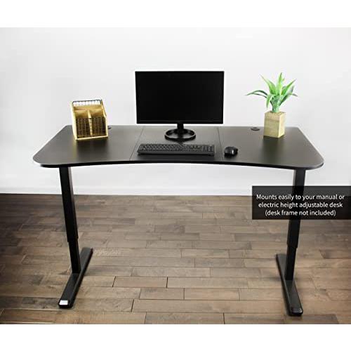 63 x 32 inch Universal Table Top for Standard and Sit to Stand Desk Frames. Picture 2