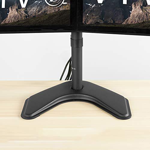 Heavy Duty Freestanding Base for Monitor Desk Mount Stand. Picture 7