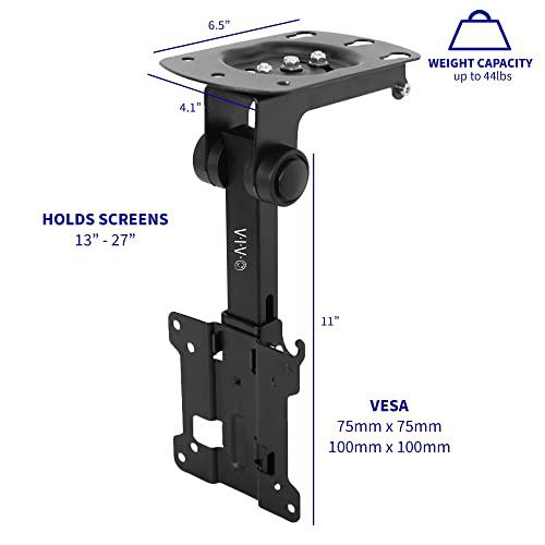 Manual Flip Down Ceiling Mount for 13 to 27 inch Flat Screens. Picture 2
