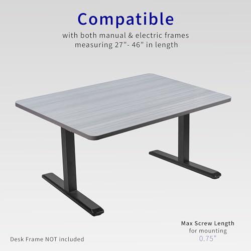 Universal 48 x 30 inch Solid One-Piece Table Top for Standard and Sit. Picture 4