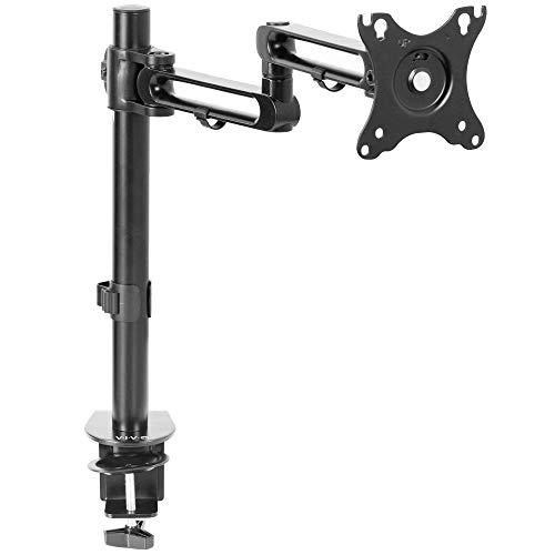 Full Motion Aluminum 17 to 32 inch Single Monitor Desk Mount Stand. Picture 1
