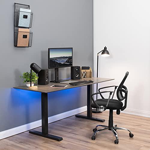 Single Rotating 13 to 38 inch Ultrawide Monitor and TV Table Top Desk Stand. Picture 9