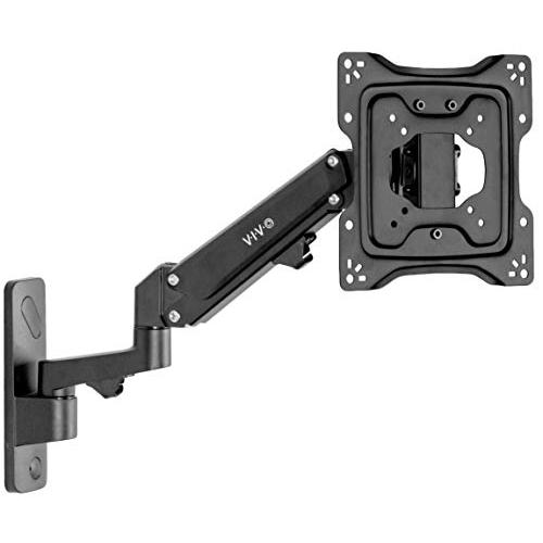 Premium Aluminum Single TV Wall Mount for 23 to 43 inch Screens. Picture 1