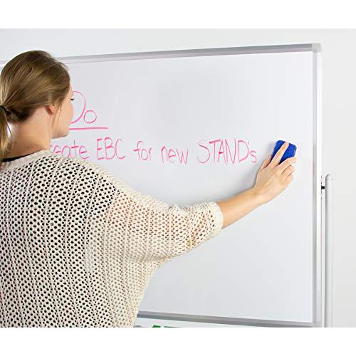 Mobile Dry Erase Board 48 x 32 inches, Double Sided Magnetic Whiteboard. Picture 9