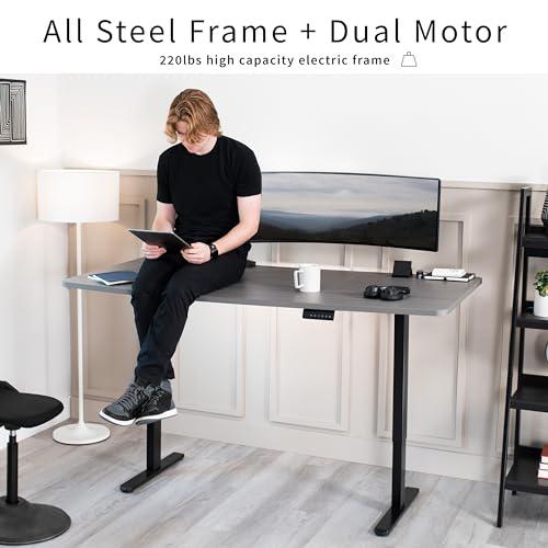 Electric Stand Up Desk Frame, DIY Workstation, Frame Only. Picture 6