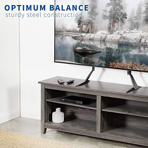 Extra Large TV Tabletop Stand for 27 to 85 inch LCD Flat Screens, Mount Base. Picture 9