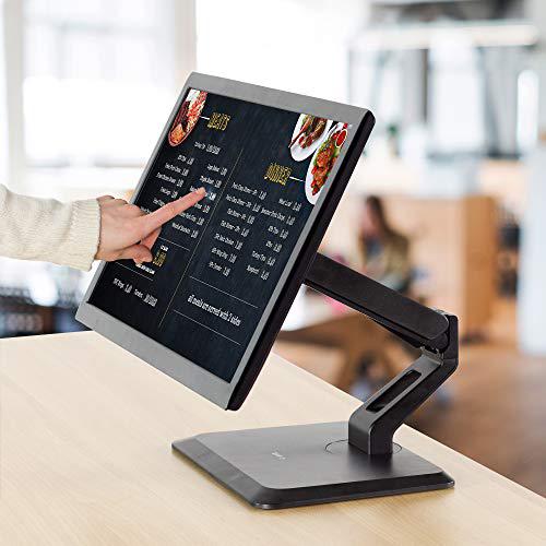 Premium VESA Single 17 to 32 inch Computer Monitor & Touch Screen Desk Stand. Picture 8
