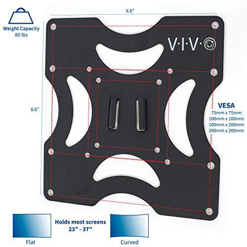 Basic TV Wall Mount Bracket for 23 to 37 inch Screens, Max 200x200mm VESA. Picture 2