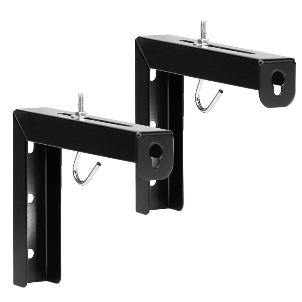 Universal Wall Hanging 6 inch Adjustable L-Bracket Mount Plate Kit. Picture 1