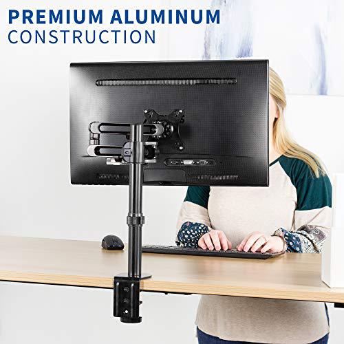 Full Motion Aluminum 17 to 32 inch Single Monitor Desk Mount Stand. Picture 8