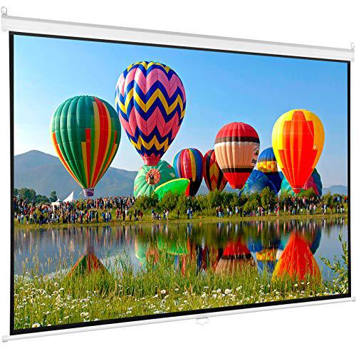 100 inch Diagonal Projector Screen, 16:9 Projection HD, 4K 3D 1080P HD. Picture 1