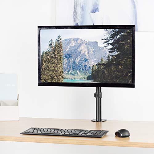 Full Motion Aluminum 17 to 32 inch Single Monitor Desk Mount Stand. Picture 5