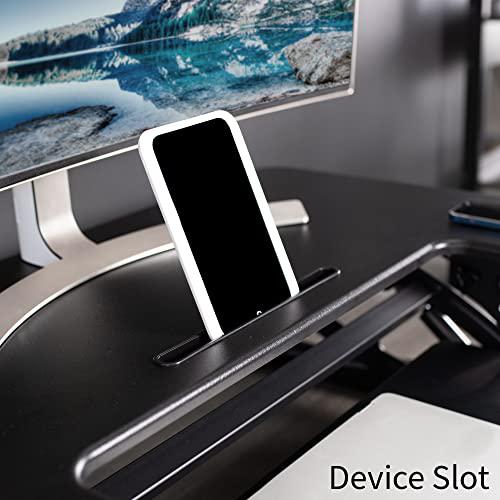 36 inch Height Adjustable Stand Up Desk Converter, V Series. Picture 7