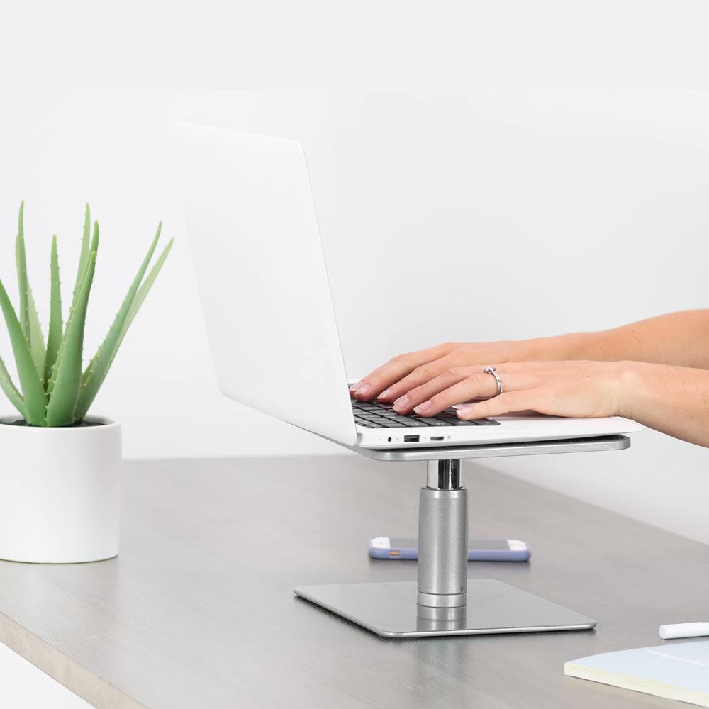 Universal Height Adjustable Ergonomic Computer Monitor and Laptop Riser Tabletop. Picture 8