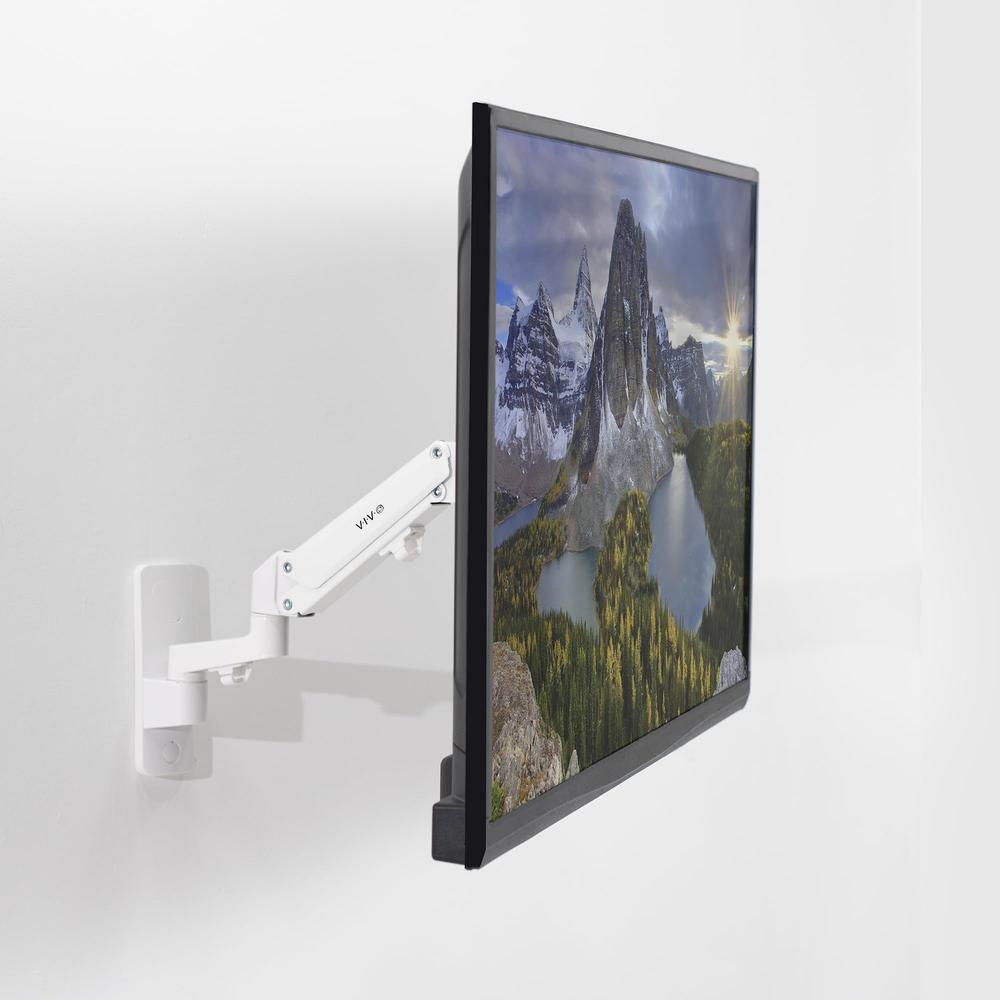 Premium Aluminum Single TV Wall Mount for 23 to 55 inch Screens. Picture 7