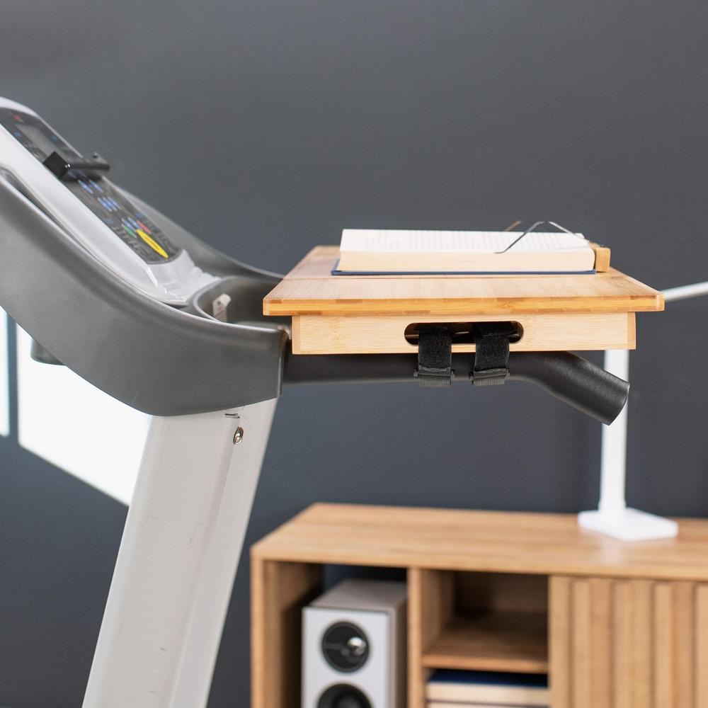 Universal Bamboo Treadmill Desk, Ergonomic Tilting Platform. Picture 7