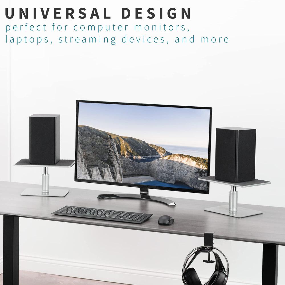Universal Height Adjustable Ergonomic Computer Monitor and Laptop Riser Tabletop. Picture 5