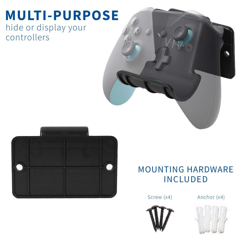 Universal Video Game Controller Wall Mount Holders, Compatible. Picture 3