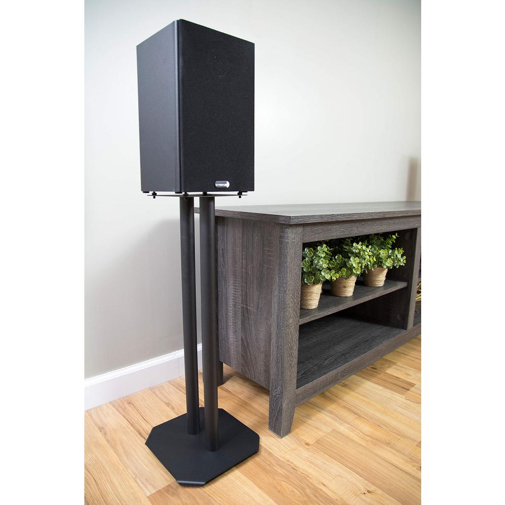 Premium Universal 25 inch Floor Speaker Stands. Picture 5