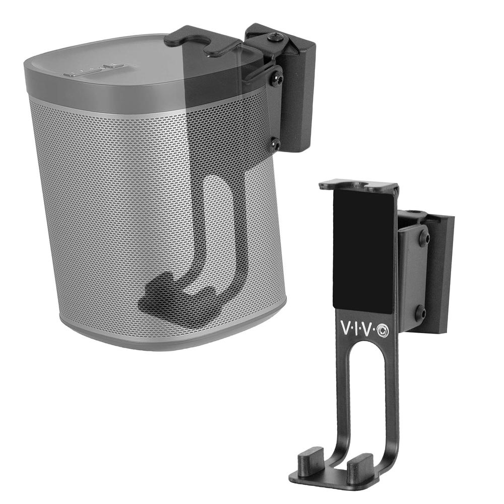 Dual Wall Mount Brackets Designed for Sonos One, SL, and Play. Picture 1