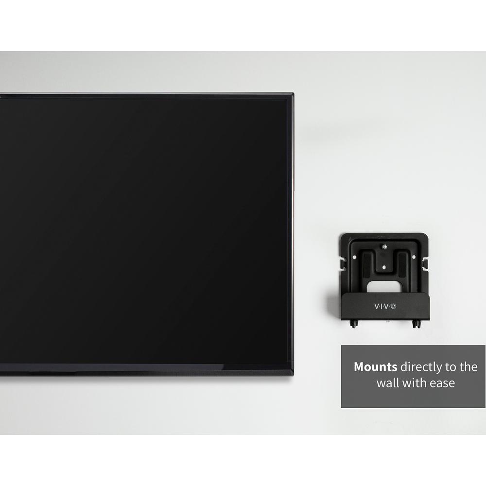 Black Adjustable Streaming Media Player, Wall Mounting Bracket. Picture 4