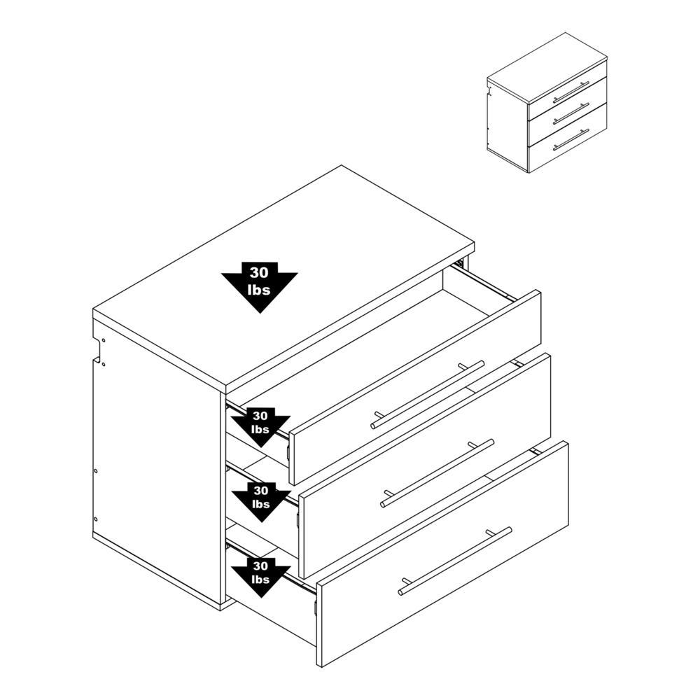 Black HangUps Work Storage Cabinet Set O - 4pc. Picture 13