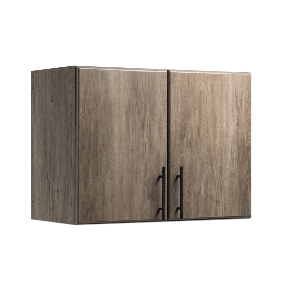 Elite 32 inch Storage Cabinet, Drifted Gray. Picture 11
