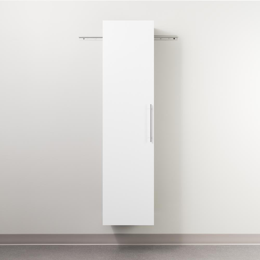 HangUps 18 inch Narrow Storage Cabinet, White. Picture 7
