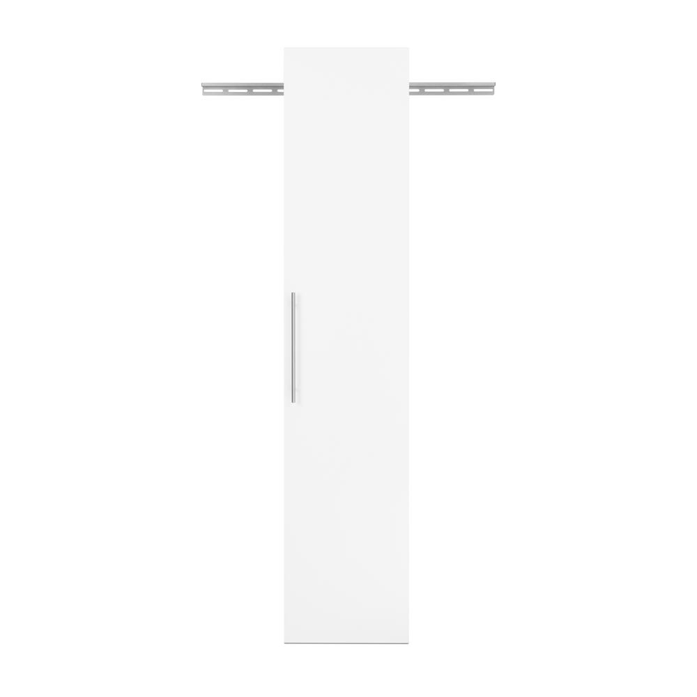 HangUps 15 inch Narrow Storage Cabinet, White. Picture 3