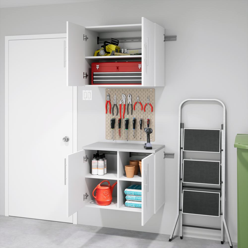 HangUps Base Storage Cabinet, White. Picture 15