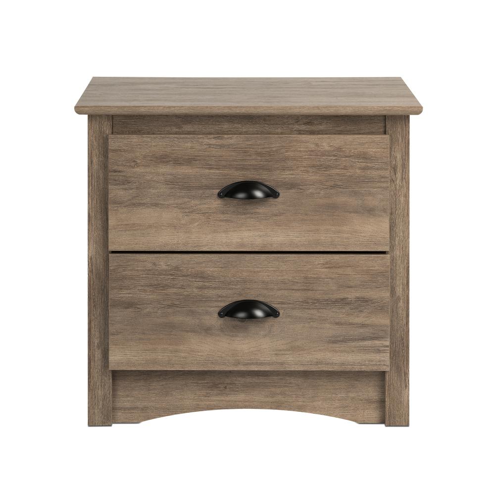 Salt Spring 2-Drawer Nightstand, Drifted Gray. Picture 3