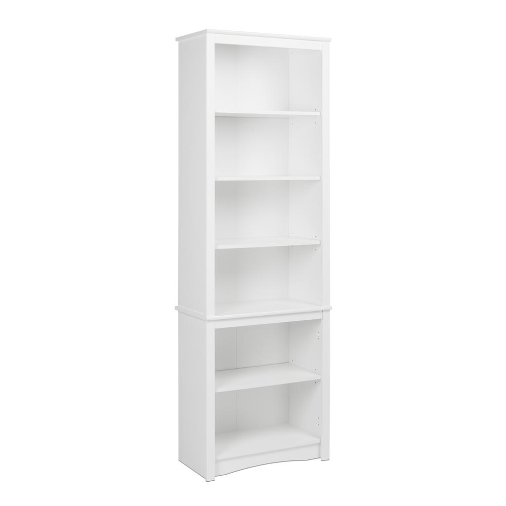 Tall Bookcase, White. Picture 1
