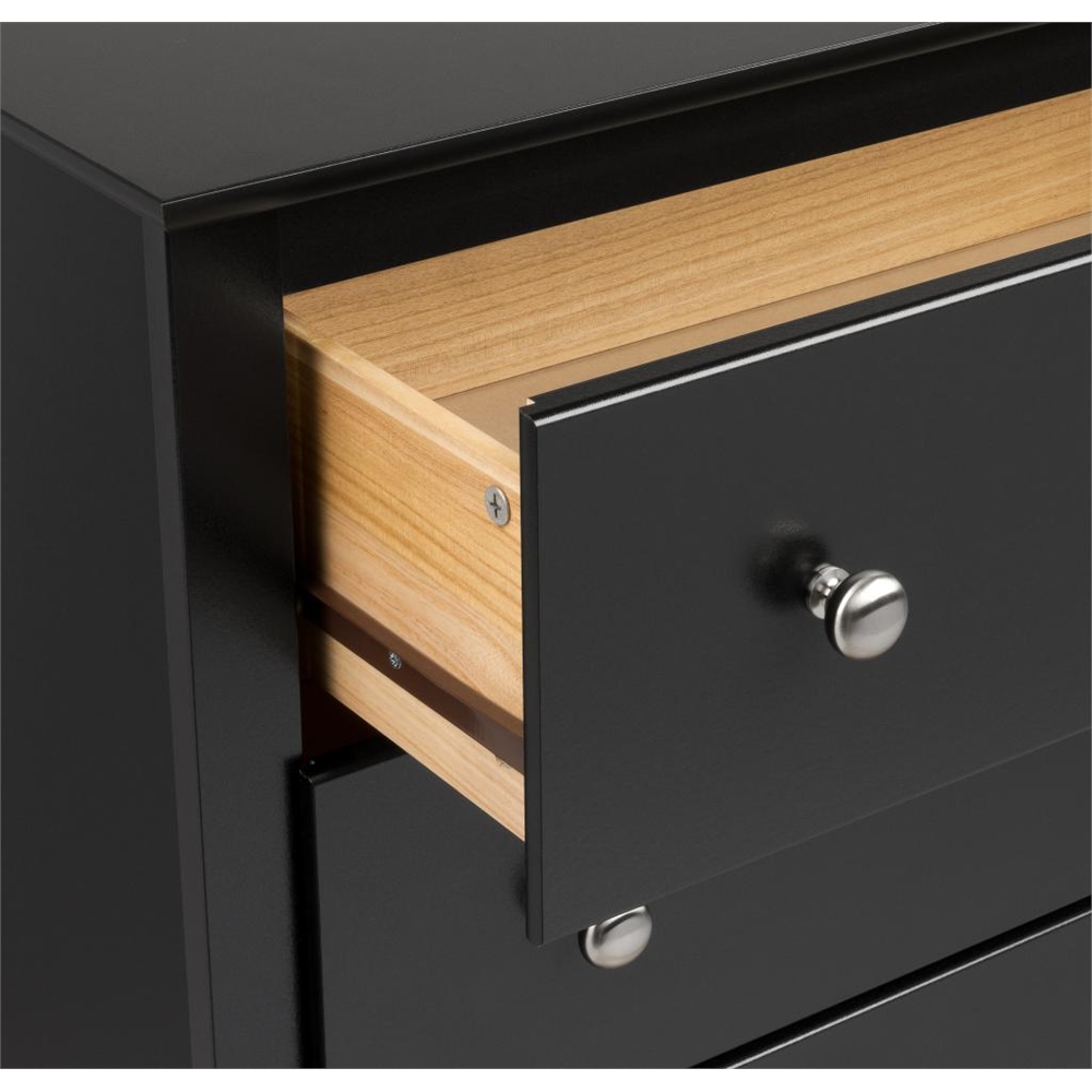 Black Sonoma 6 Drawer Dresser. Picture 4
