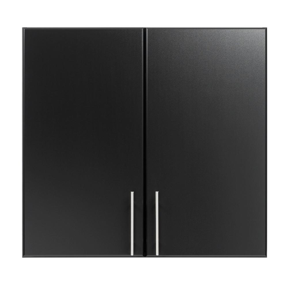 Elite 32” Wall Cabinet, Black. Picture 3