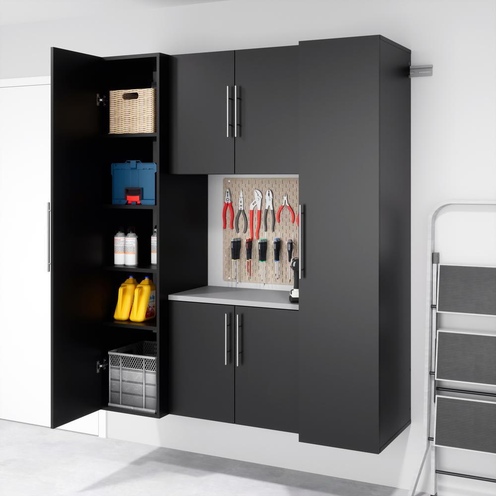 Black HangUps Work Storage Cabinet Set T - 4pc. Picture 1