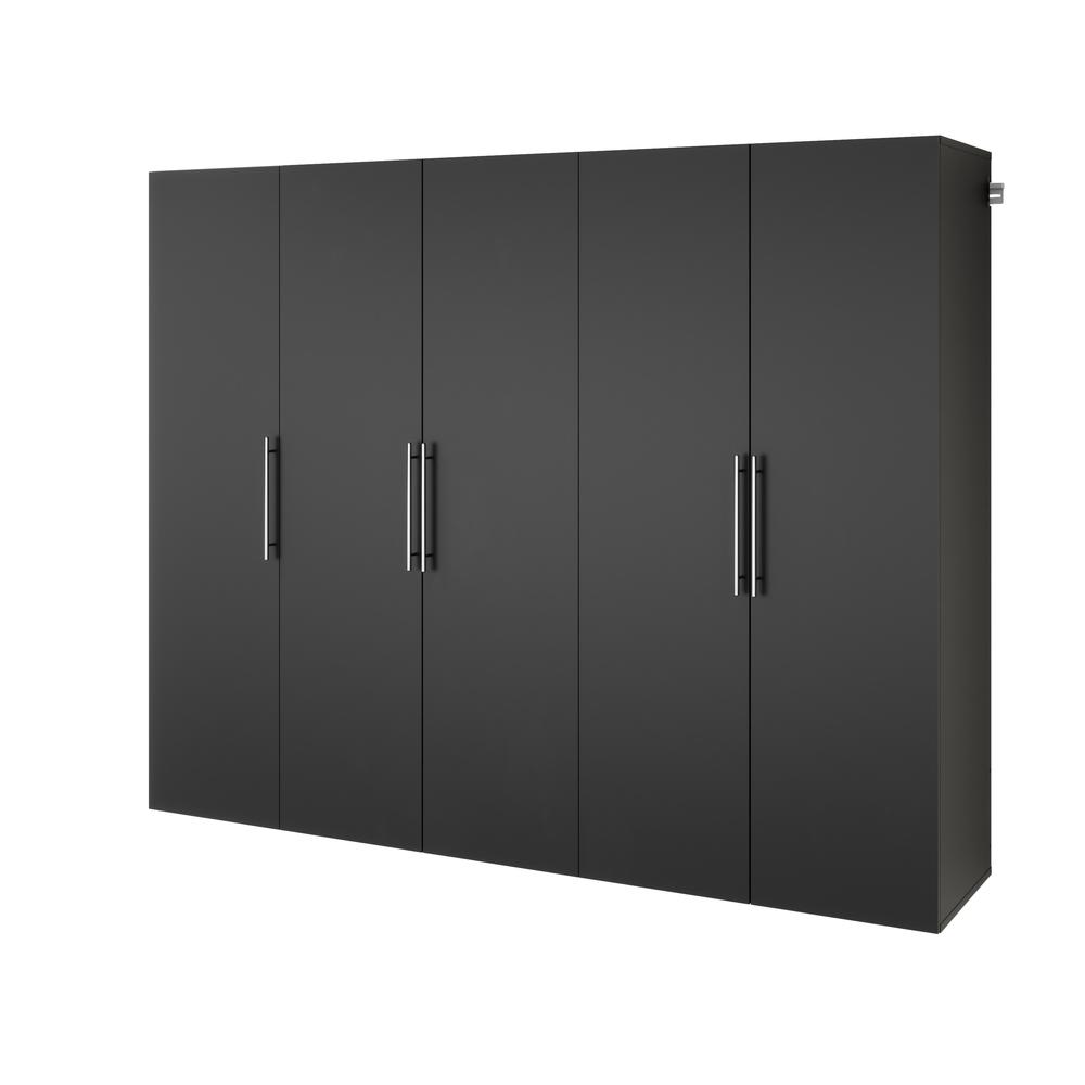Black HangUps Storage Cabinet Set M - 3pc. Picture 10