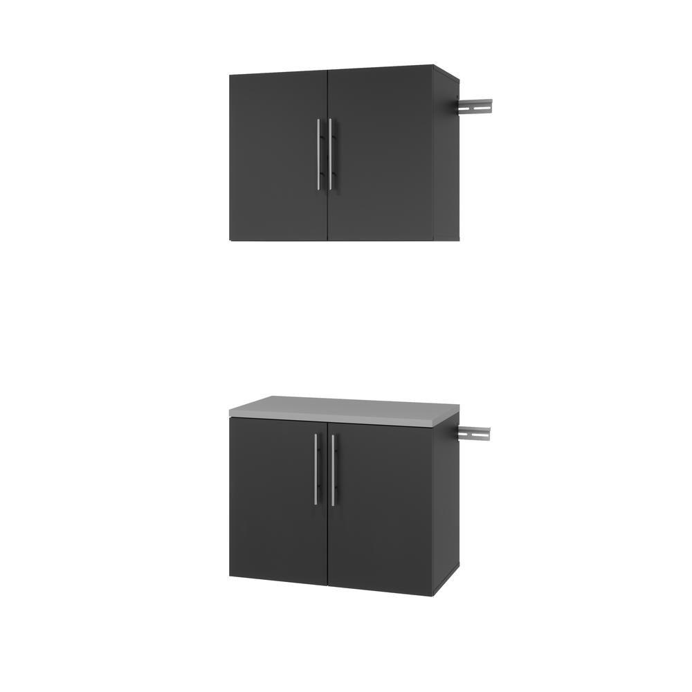 Black HangUps Work Storage Cabinet Set N -2pc. Picture 6