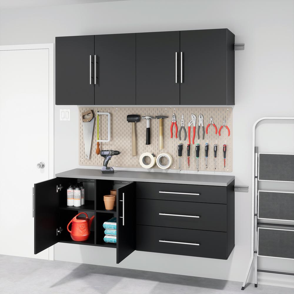 Black HangUps Work Storage Cabinet Set O - 4pc. Picture 1