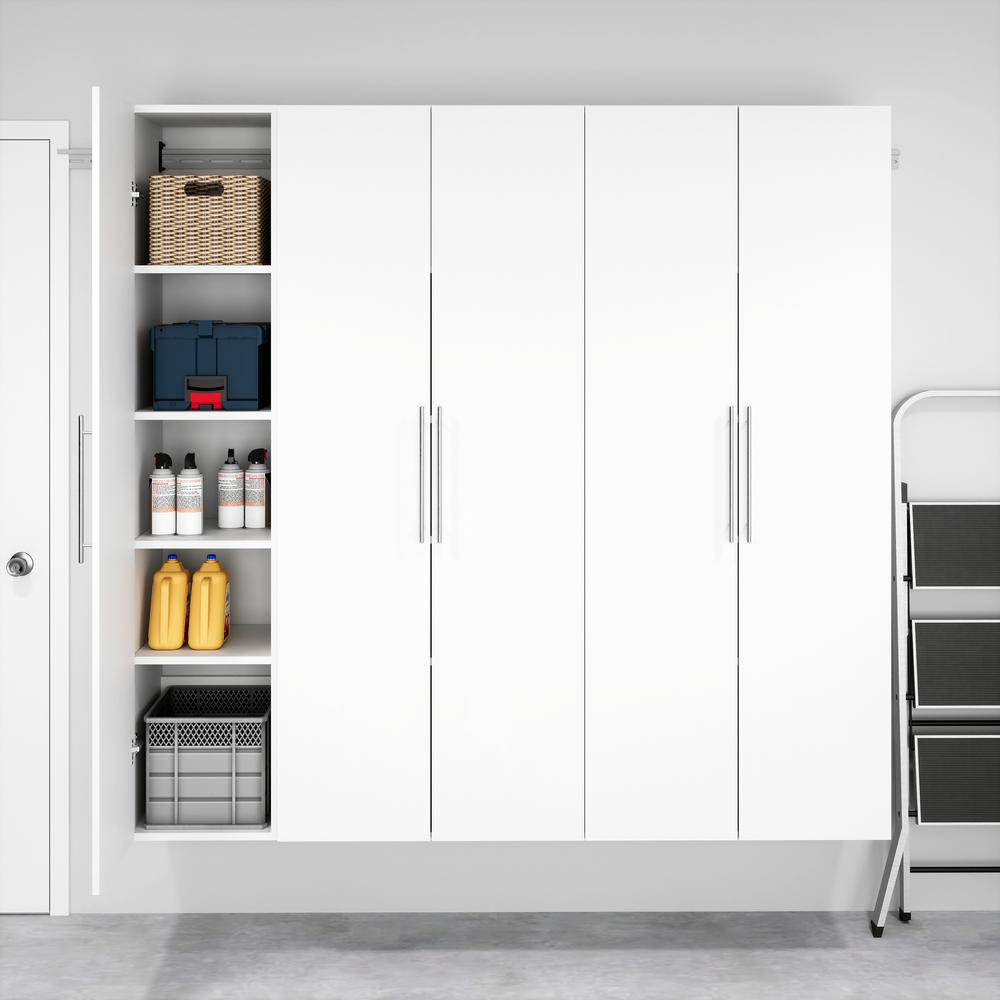 HangUps 15 inch Narrow Storage Cabinet, White. Picture 17
