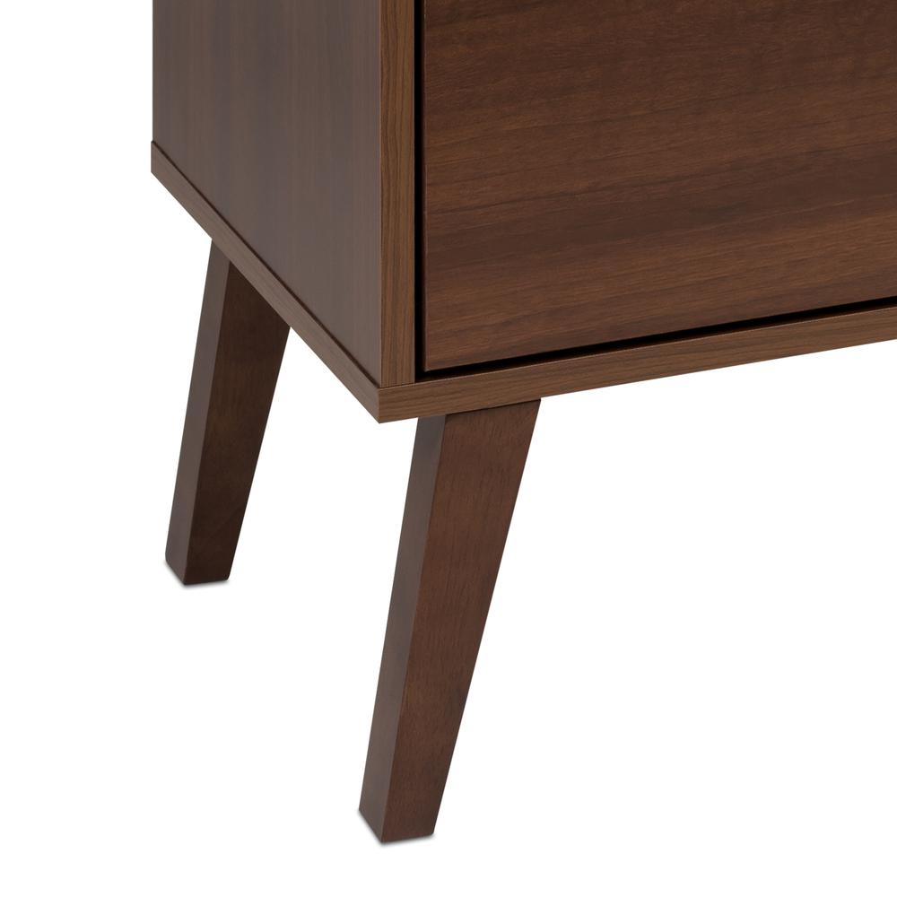 Prepac Milo Mid Century Modern 7-Drawer Dresser, Cherry. Picture 4