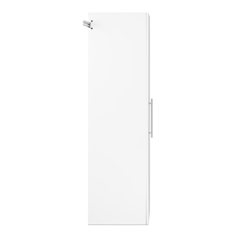HangUps 18 inch Narrow Storage Cabinet, White. Picture 6