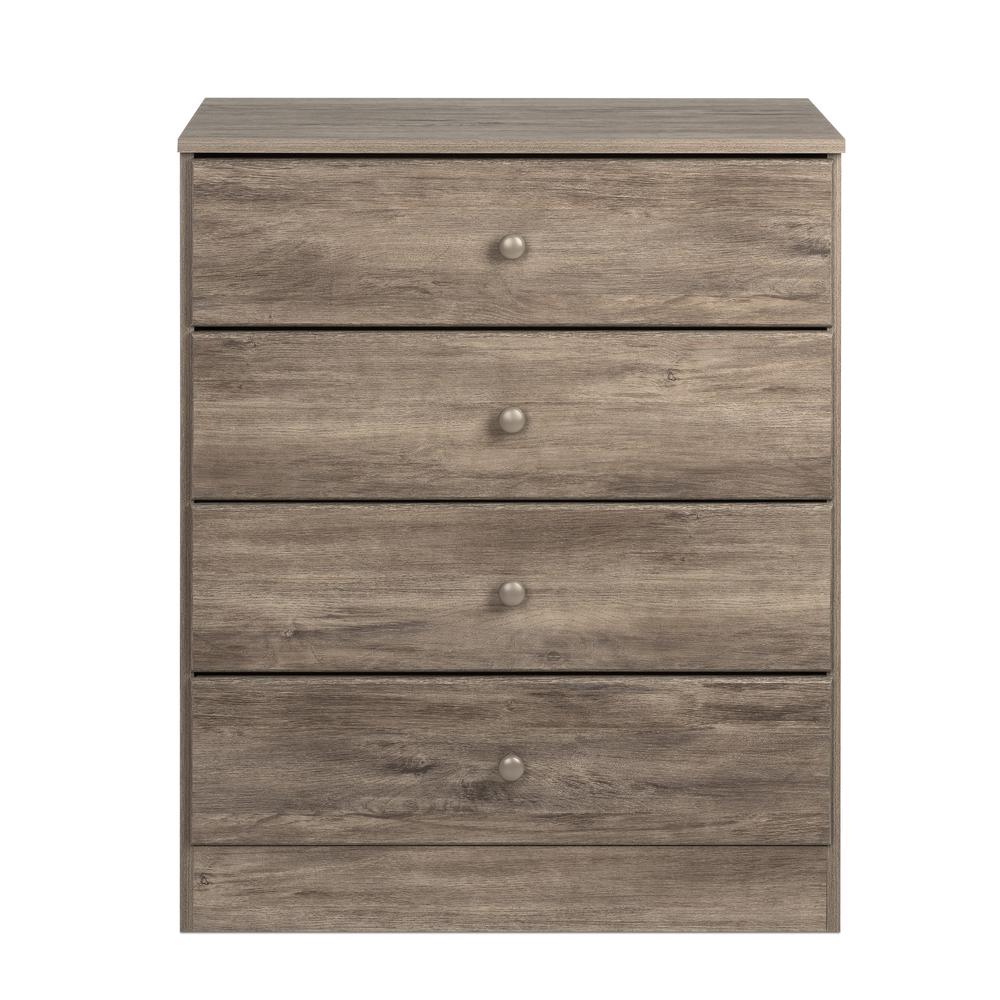 Astrid 4-Drawer Dresser, Drifted Gray. Picture 2