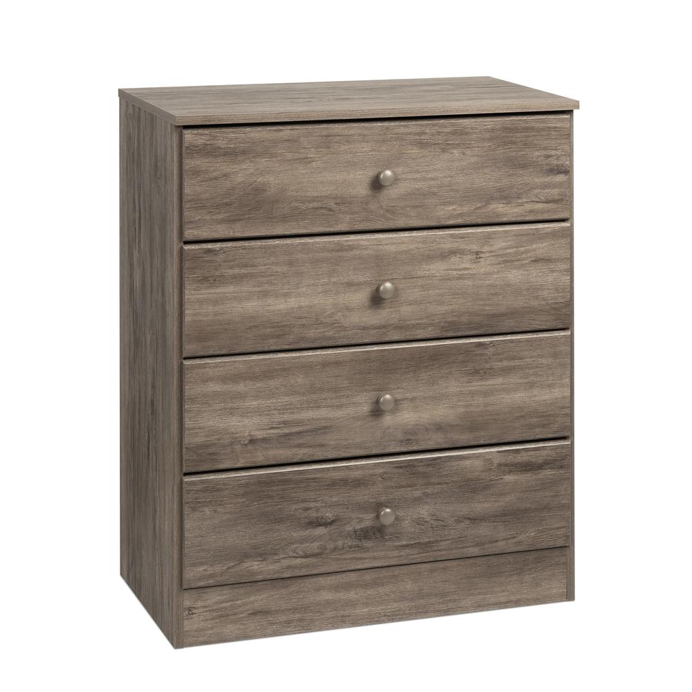 Astrid 4-Drawer Dresser, Drifted Gray. Picture 3